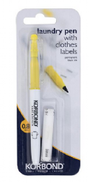 Laundry Pen with 10 Iron-On Labels