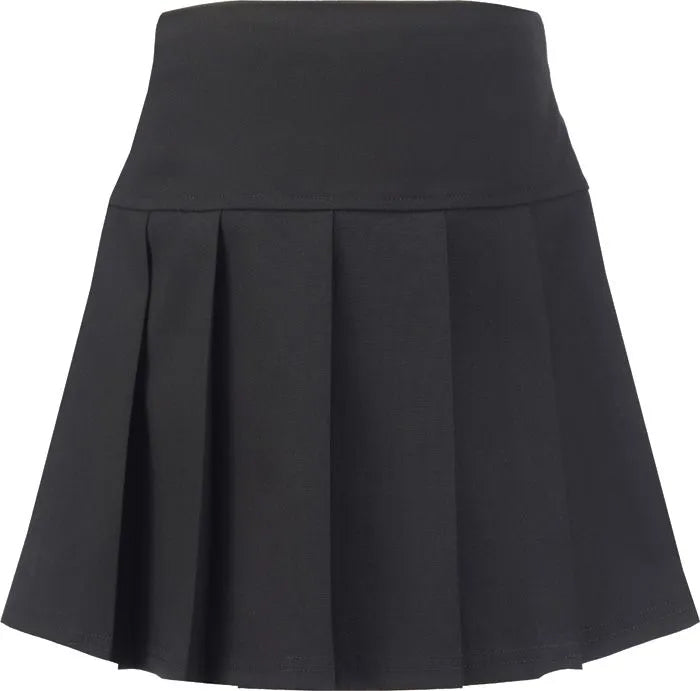 Black Junior Pleated Skirt