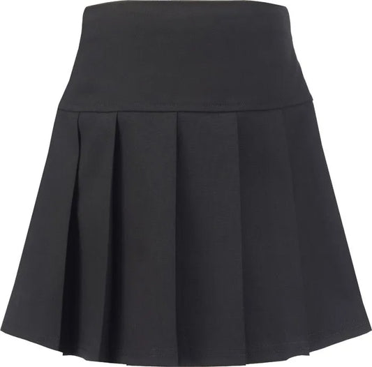 Black Junior Pleated Skirt