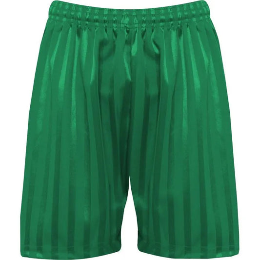 Emerald PE Shorts with Shadow Stripe