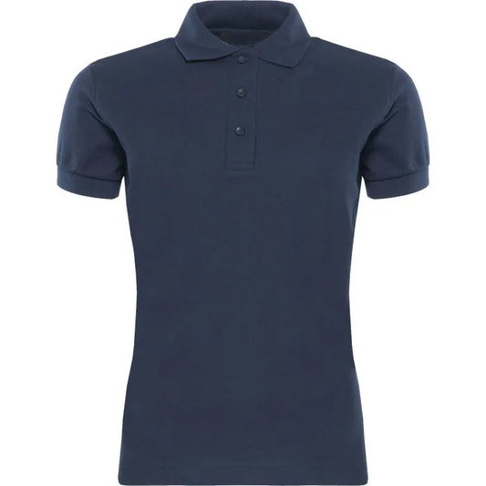 Navy Ladies Polo Shirt - Left Chest Embroidered