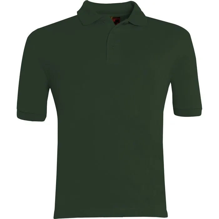 Bottle Green Polo Shirt - Left Chest Embroidered