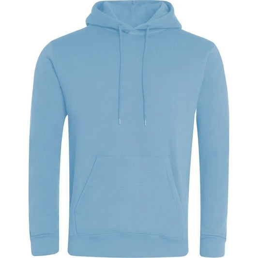 Sky Blue Hoodie - Left Chest Embroidered