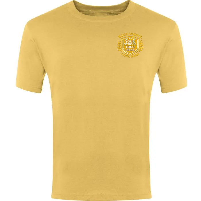 Gold Classic T-Shirt - Left Chest Embroidered