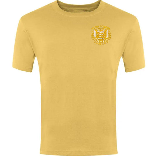 Gold Classic T-Shirt - Left Chest Embroidered