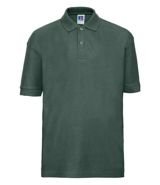 Bottle Green Adult Classic Polo Shirt - Left Chest Embroidered