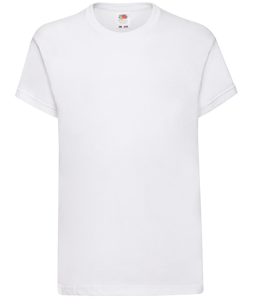 White Children's T-Shirt - Centre Chest Print