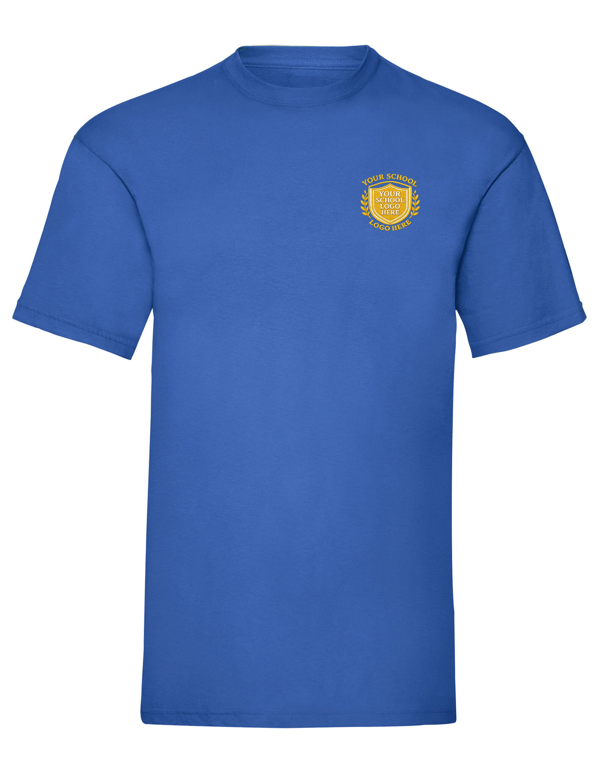 Royal Blue FOTL T-Shirt - Back and Left Chest Print