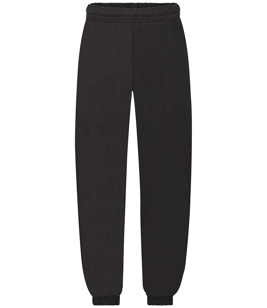 Black Classic Elasticated Cuff Joggers