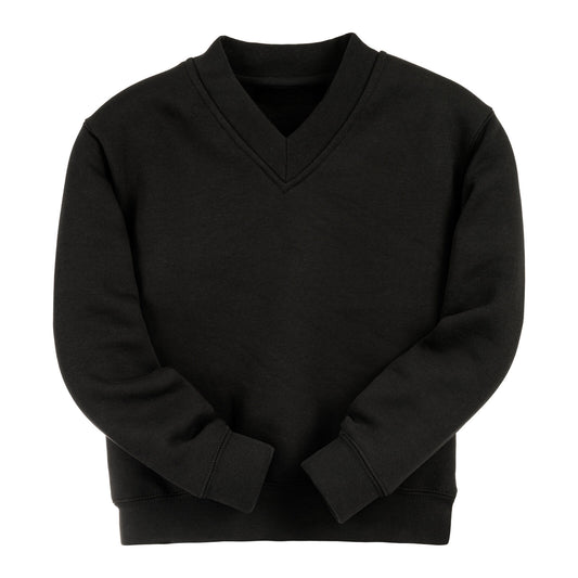 Classic Cotton Rich V-Neck Sweatshirt