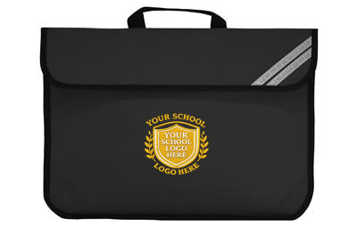 Black Explorer Book Bag - Bag Decoration