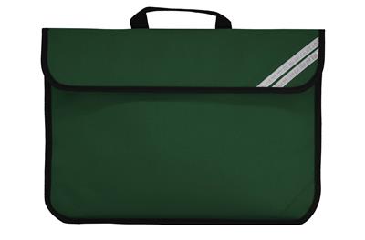 Bottle Green Explorer Book Bag - Bag Decoration