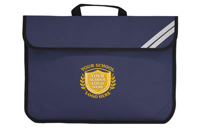 Navy Explorer Book Bag - Bag Decoration