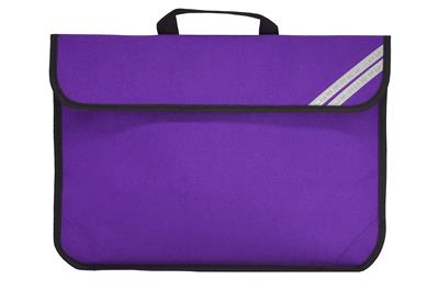 Purple Explorer Book Bag - Bag Decoration