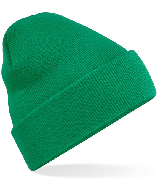 Kelly Green Knitted Hat - Cap and Hat Print