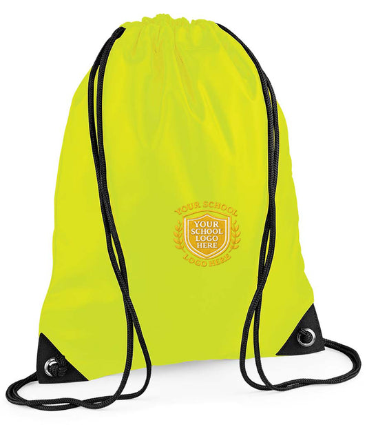 Flo Yellow PE Bag - Bag Decoration