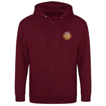 Bordon PE Zip-Up Hoodie - Left Chest Embroidered