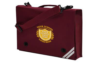 Burgundy Despatch Bag - Bag Decoration