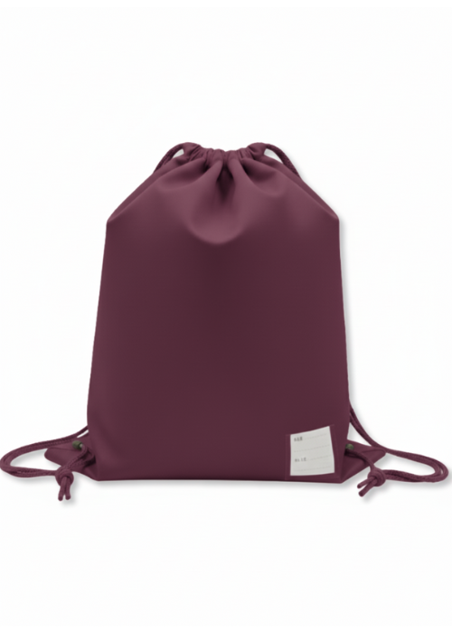 Burgundy PE Bag
