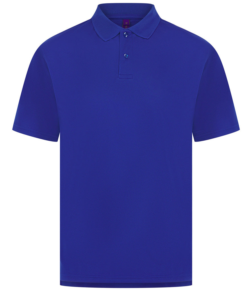 Moisture-Wicking Piqué Polo Shirt