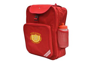 Red Primary Junior Backpack - Bag Decoration