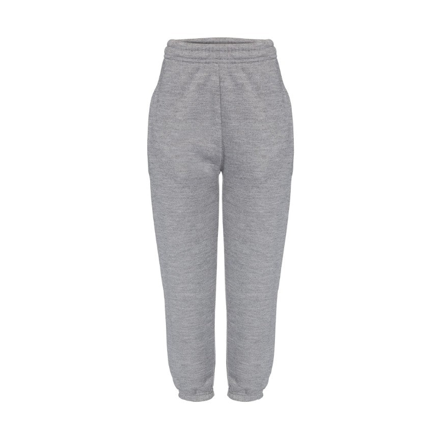 Dark Grey Joggers - Leg and Hip Print - Left Leg front under pocket
