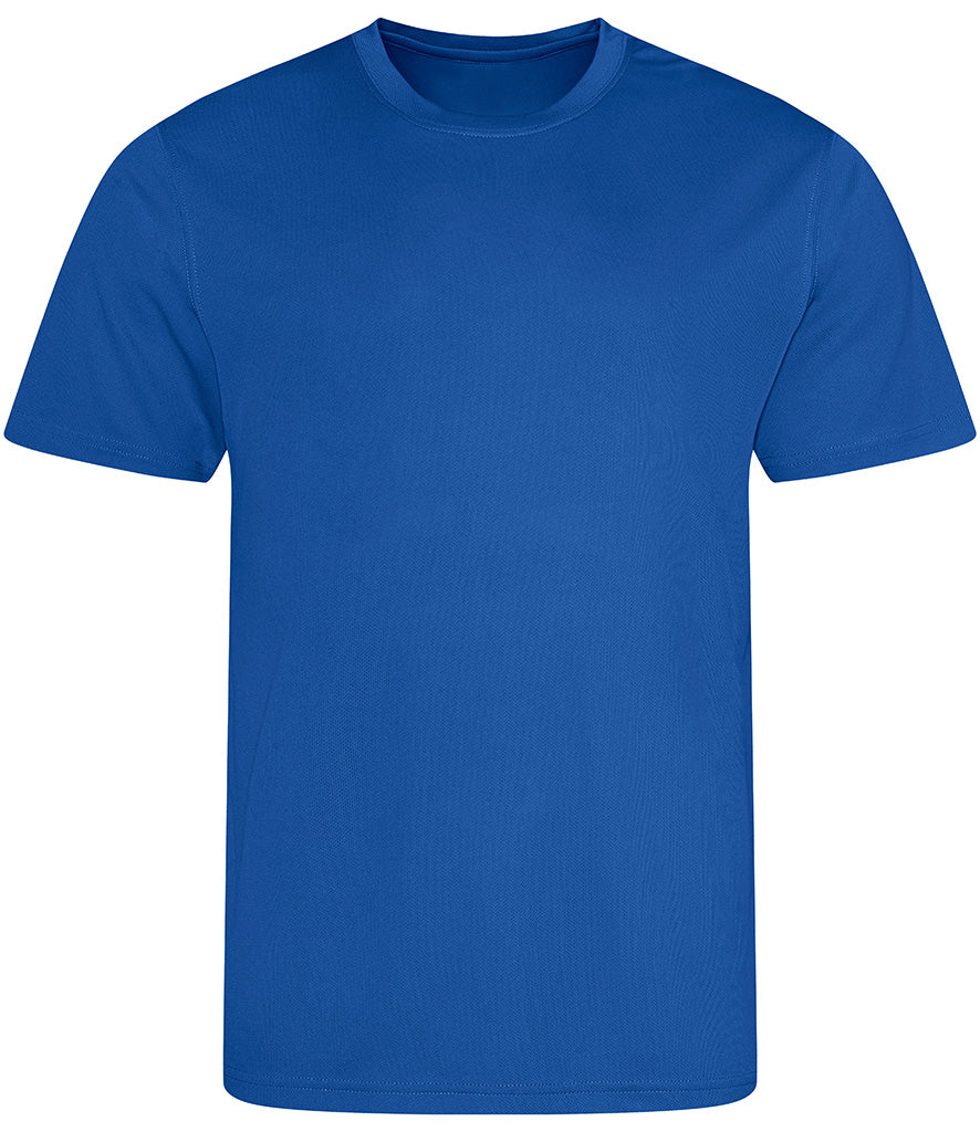 Royal Blue Breathable T-Shirt - Back and Left Chest Print