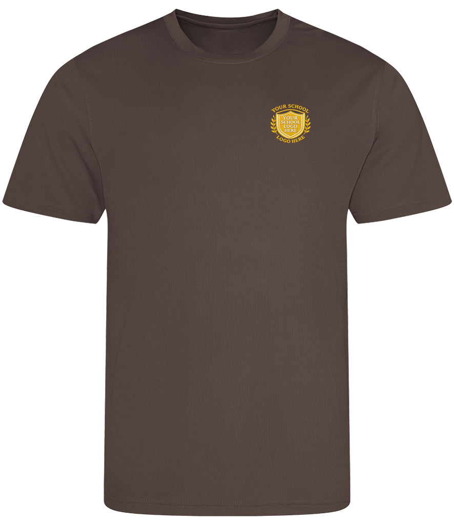 Hot Chocolate Breathable T-Shirt - Left Chest Embroidered