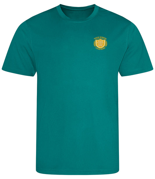 Jade Breathable T-Shirt - Left Chest Embroidered