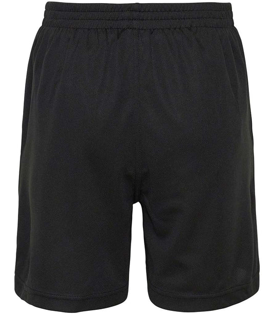 Jet Black Breathable PE Shorts