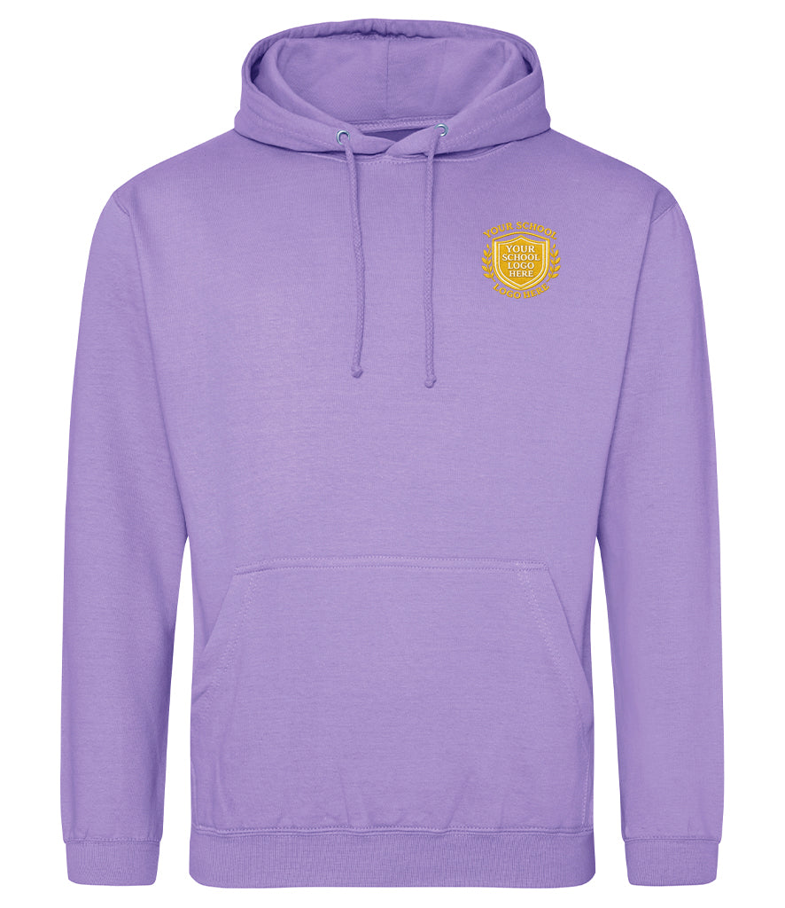 Digital Lavender Hoodie - Left Chest Embroidered