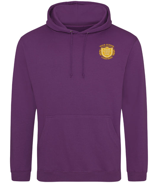 Magenta Magic Hoodie - Left Chest Embroidered