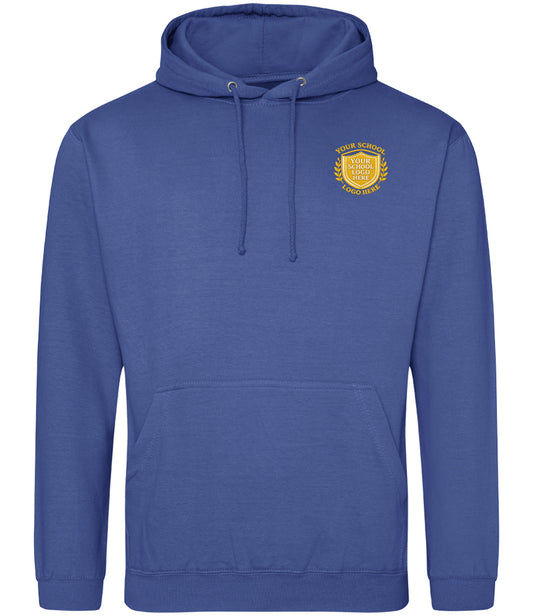 Royal Blue Hoodie - Left Chest Embroidered