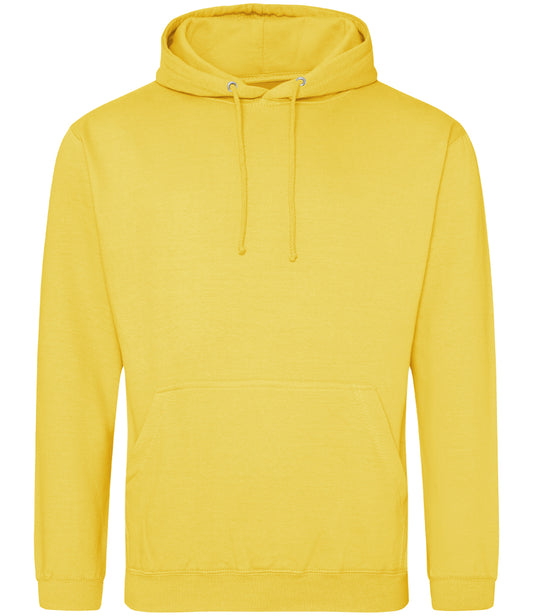 Sun Yellow Hoodie - Left Chest Embroidered