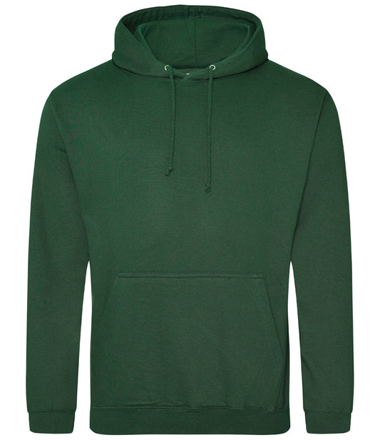 Bottle Green Hoodie - Left Chest Embroidered