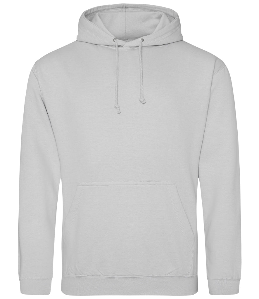 Moondust Grey Hoodie - Left Chest Embroidered