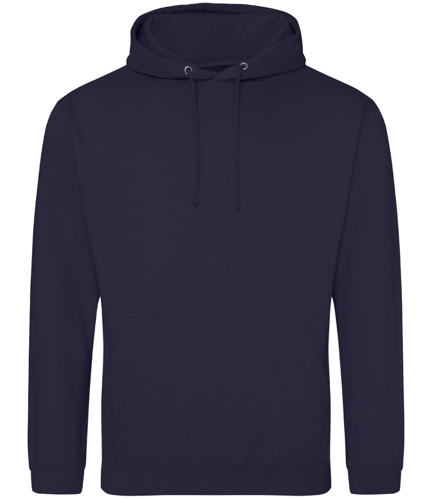 Oxford Navy Hoodie - Left Chest Embroidered