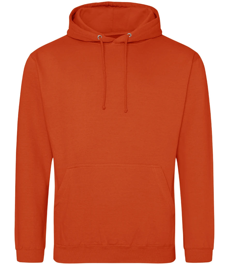 Sunset Orange Hoodie - Left Chest Embroidered