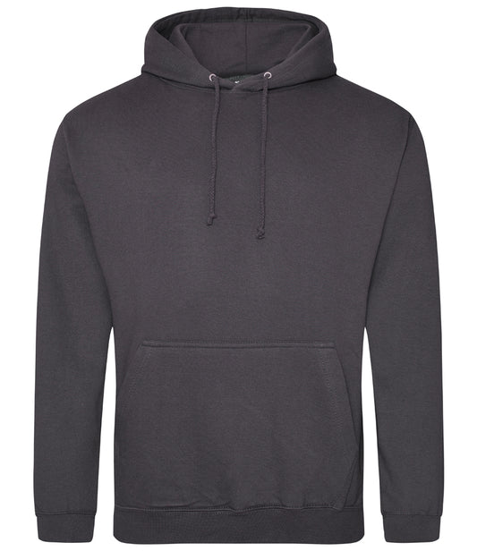 Storm Grey Hoodie - Left Chest Embroidered