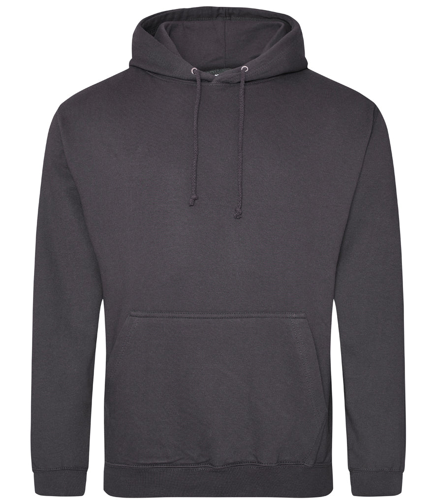 Storm Grey Hoodie - Back and Left Chest Print