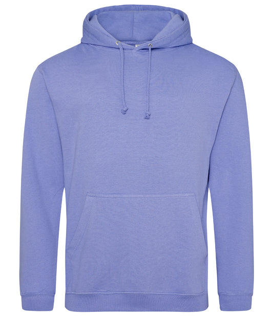 True Violet Hoodie - Back and Left Chest with Names - Individual Names Centre Back | Left Chest | Right Chest