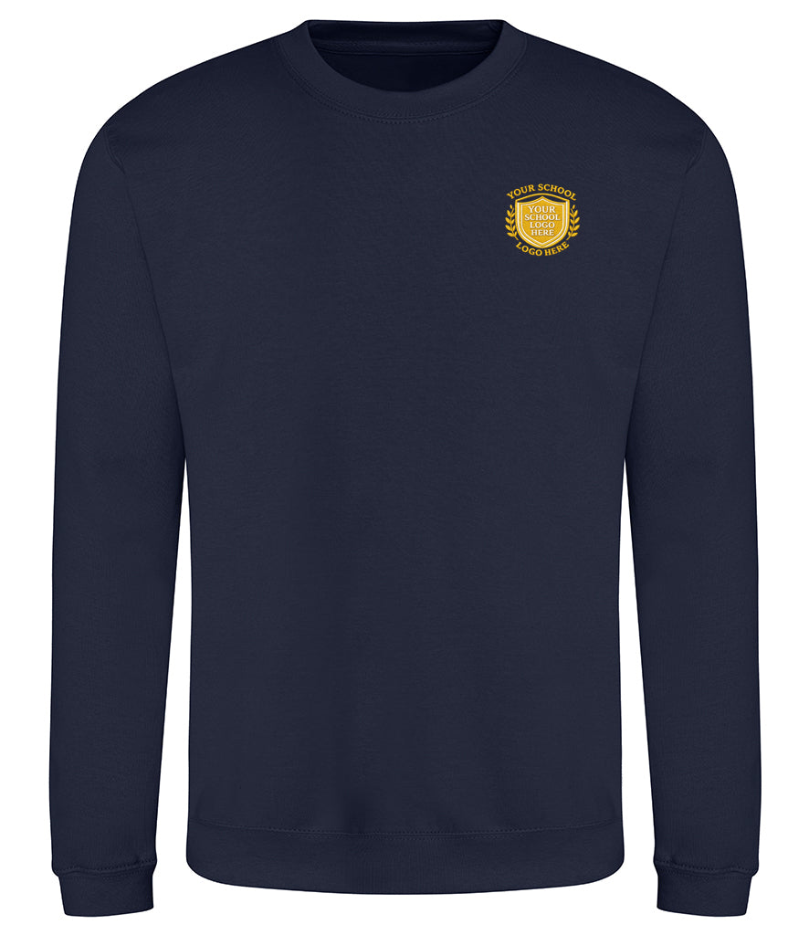 Oxford Navy Children's Sweatshirt - Back and Left Chest Print