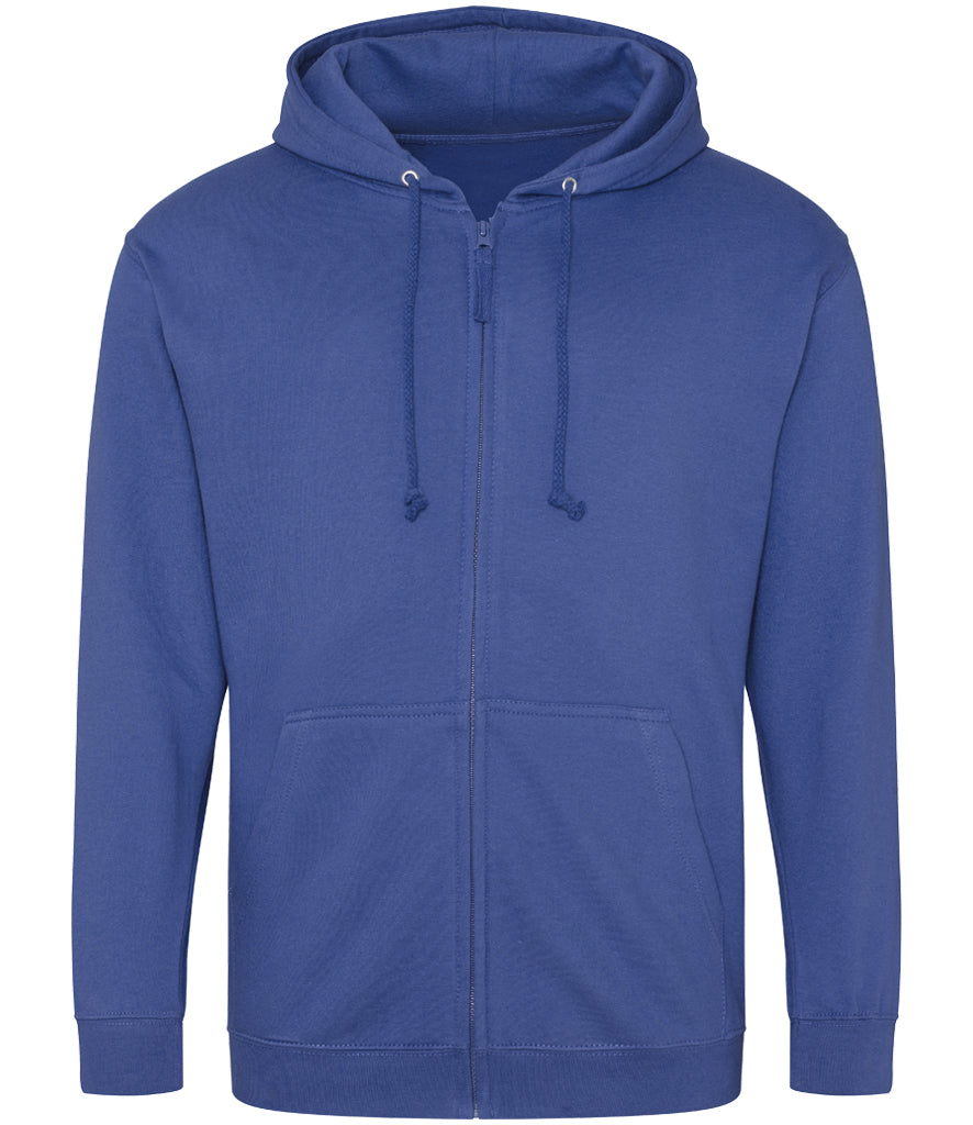 Royal Blue Zip-Up Hoodie
