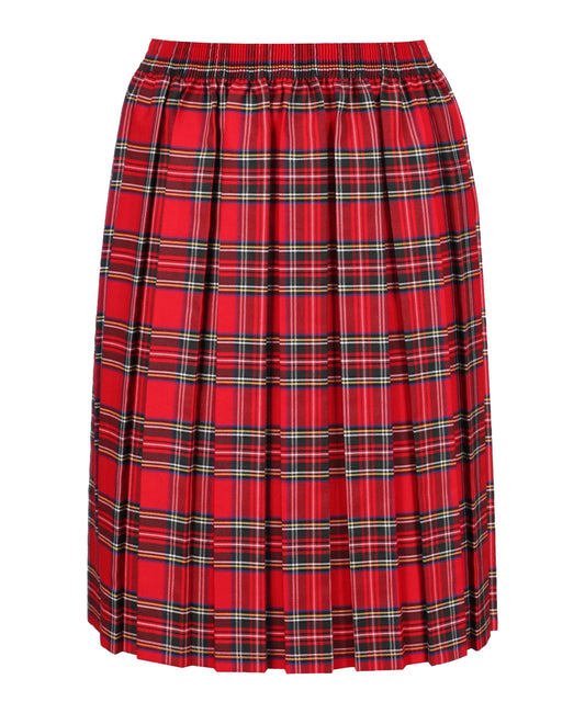 Tartan Pleated Skirt
