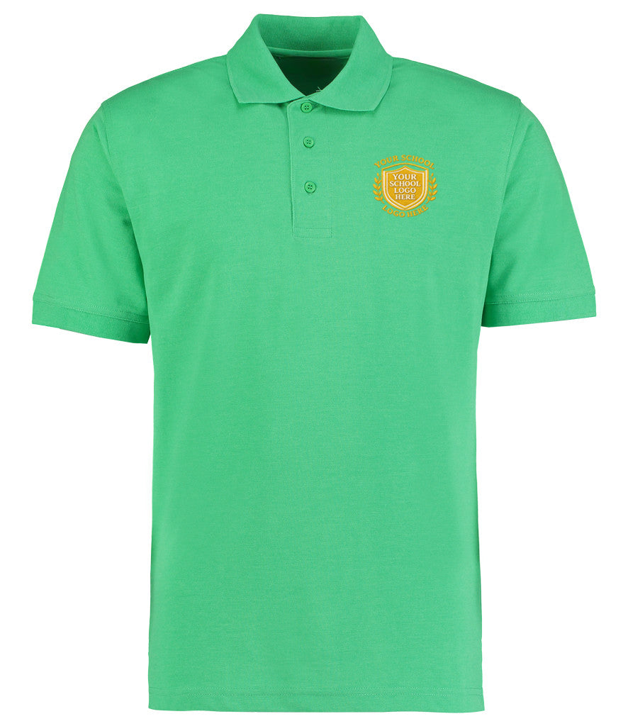 Apple Green Poly/Cotton Piqué Polo Shirt - Left Chest Embroidered