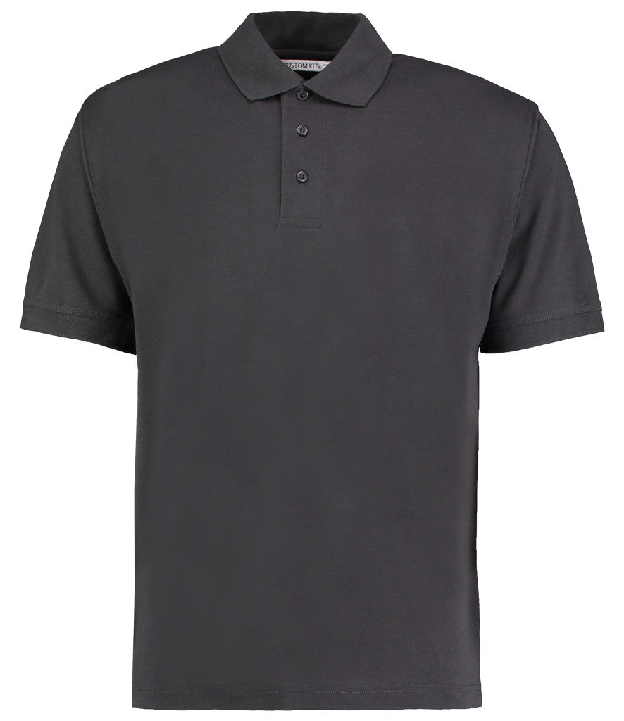 Graphite Grey Classic Polo Shirt - Left Chest Embroidered