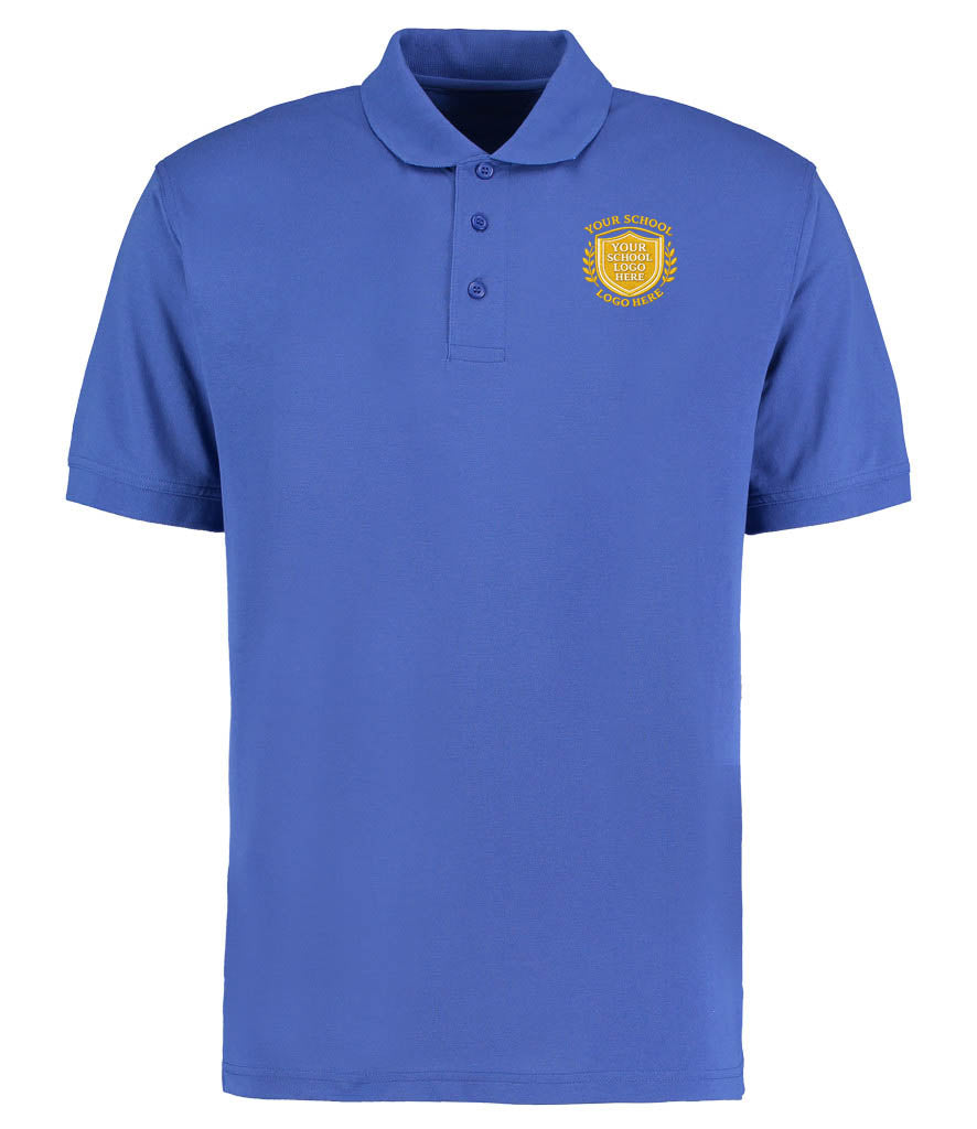Royal Poly/Cotton Piqué Polo Shirt - Left Chest Embroidered