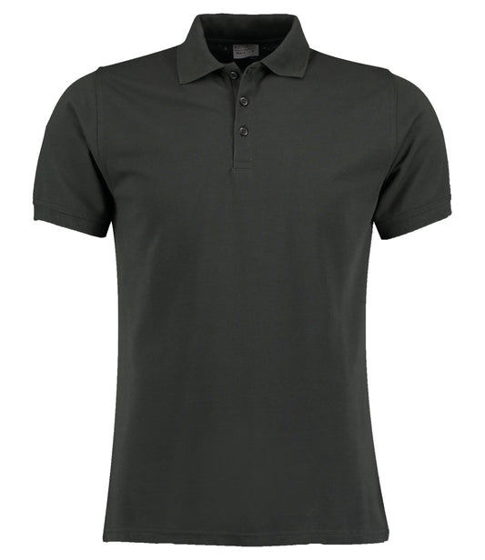 Slim Fit Poly-Cotton Polo Shirt