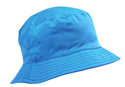 Sky Blue Sun Hat - Centre Front Print