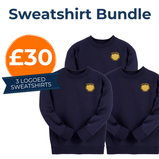 Navy Sweat Shirt Bundle